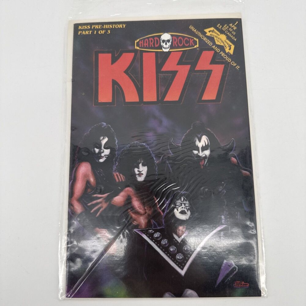 Kiss Comic Book Pre History Part 1 Of 3 April 1993